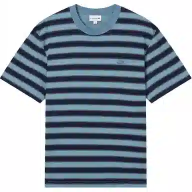 Lacoste Striped Logo Tee