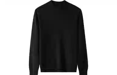 恒源祥 纯色半高领针织套头毛衣 女款