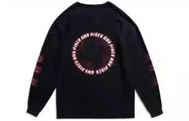 Monster Guardians x One Piece Long Sleeve T-Shirt Black