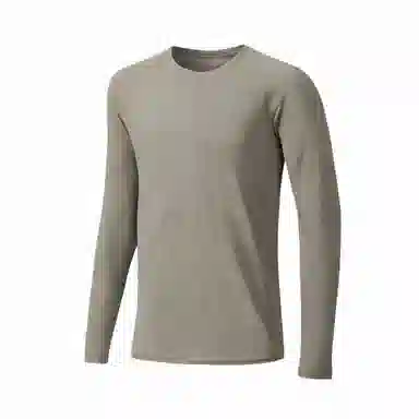 浪莎 速干透气长袖薄款弹力户外健身衣 男款