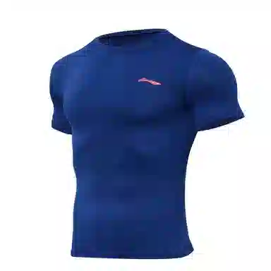LiNing Training Tee Crystal Blue