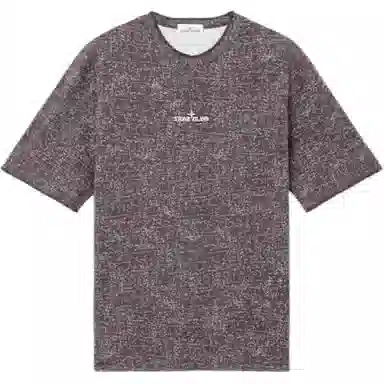 Stone Island SS25 Burgundy Tee