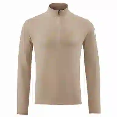 浪莎 高弹速干长袖运动纯色插肩健身衣 男款