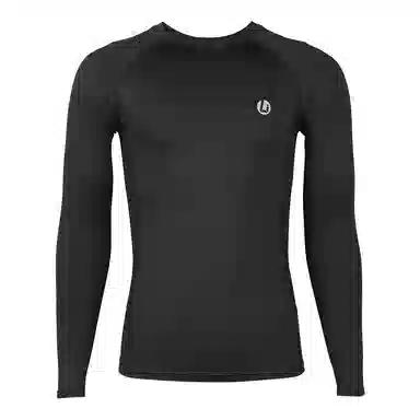 李质造 透气运动训练健身衣 男款 黑色