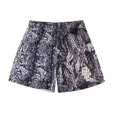 BKCXZICE Snake Pattern Shorts