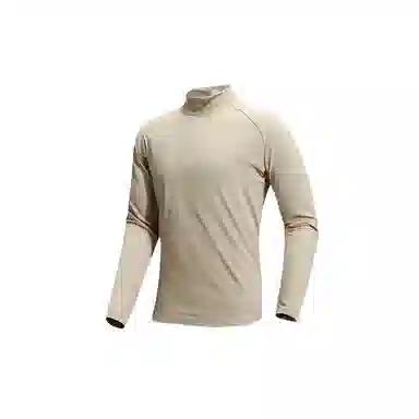 浪莎 户外轻薄速干运动弹力抗皱跑步长袖健身衣 男款