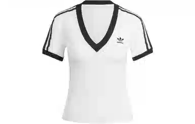 adidas originals 3-Stripes V-Neck Slim V T