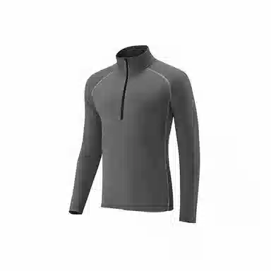 浪莎 半拉链立领速干高弹高尔夫健身衣 男款