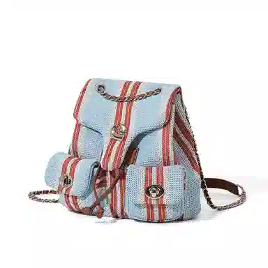 Master Canvas Backpack Blue