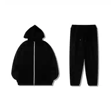 我是大卫 连帽开衫外套休闲卫衣套装 男款