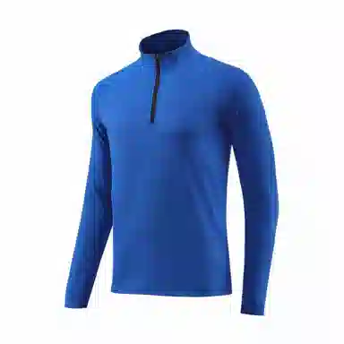 浪莎 半拉链弹力速干立领健身衣 男款