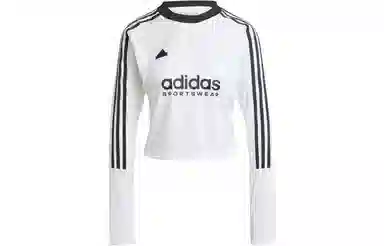 adidas Tiro 3-Stripes Long Sleeve Tee Logo T