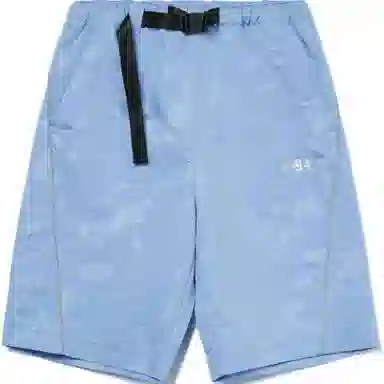 中国李宁 运动篮球系列 透气休闲舒适运动短裤 男款 绣蓝色