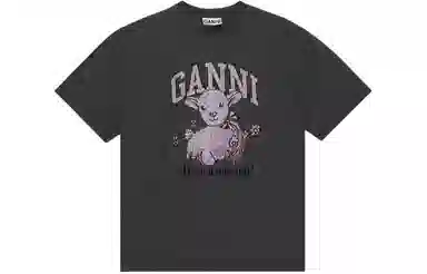 GANNI FW23 Grey T-Shirt