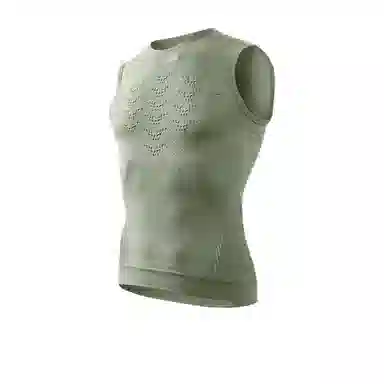 户外运动吸湿排汗速干无袖训练衣健身衣 男款