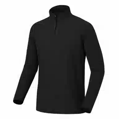 浪莎 半拉链运动长袖投篮服健身衣 男款