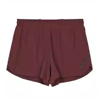 Y-3 Run Shorts Burgundy