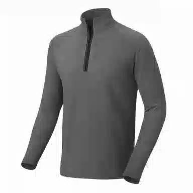 浪莎 半拉链运动长袖投篮服健身衣 男款