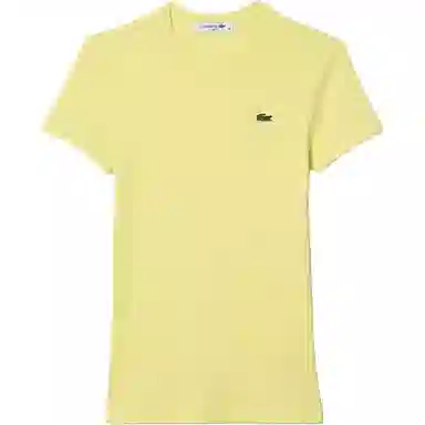 Lacoste Embroidered Crew Neck T-Shirt White