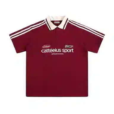 WHAZLAB jerseyfitvintagePolo