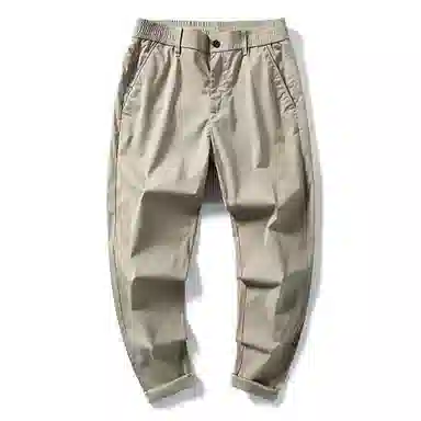 海尔斯 时尚潮牌修身直筒九分裤薄款百搭锥形休闲裤 男款