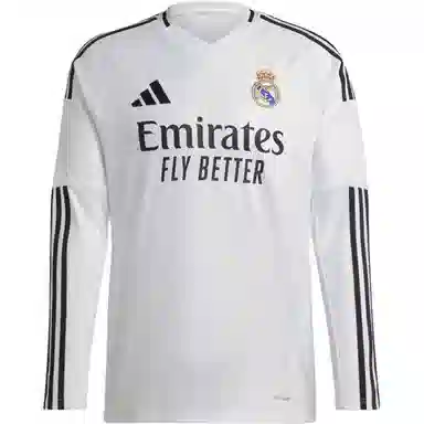 adidas Real Madrid SS24 REAL MADRID 2425 LONG SLEEVE HOME JERSEY