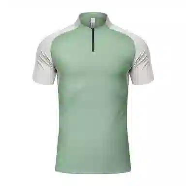 BKCXZICE Half-Zip Quick-Dry Sports Shirt
