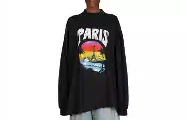 Balenciaga SS24 Scenic Logo T-Shirt