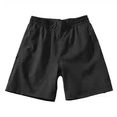 勒魔 夏季百搭骨鸟纹理运动短裤 男女同款