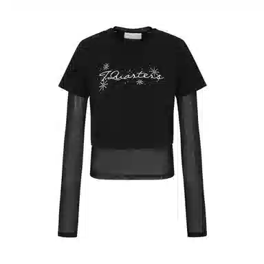 Three Quarters logo T