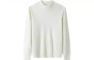 恒源祥 纯色半高领针织套头毛衣 女款