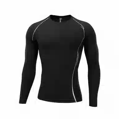 浪莎 跑步装备速干保暖篮球晨跑训练健身衣 男款