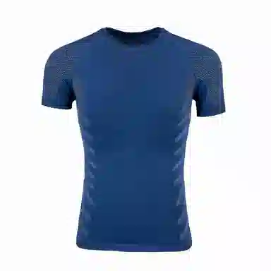 浪莎 运动高弹修身短袖健身衣 男款