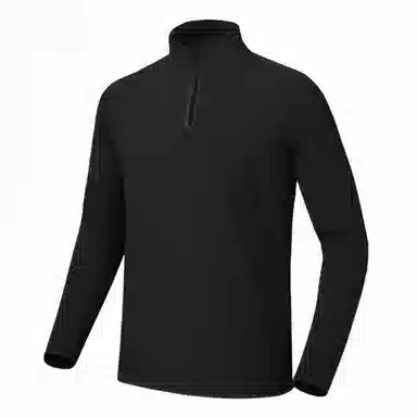 浪莎 速干户外保暖休闲运动长袖立领时尚健身衣 男款