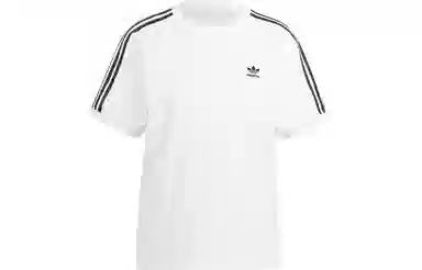 adidas 3-Stripes Tee White