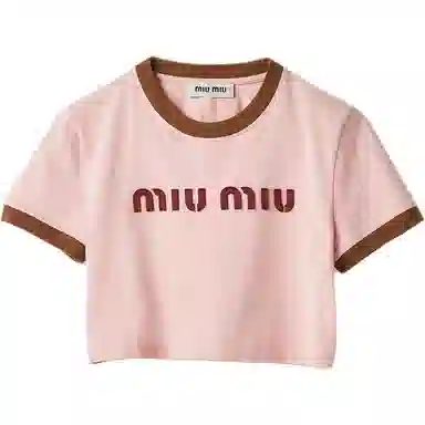 MIU MIU Logo SS24 T