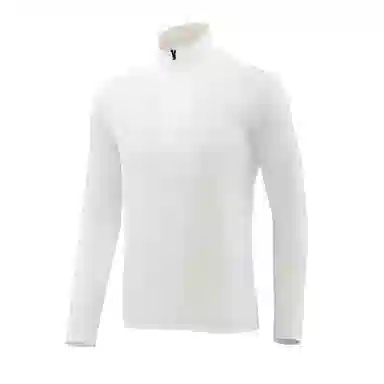 浪莎 半拉链弹力速干立领健身衣 男款