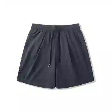 我是大卫 宽松百搭抽绳休闲短裤 男款 碳色