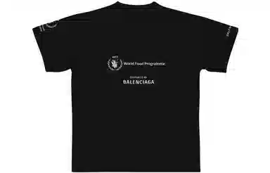 Balenciaga x WFP FW22 Black Tee