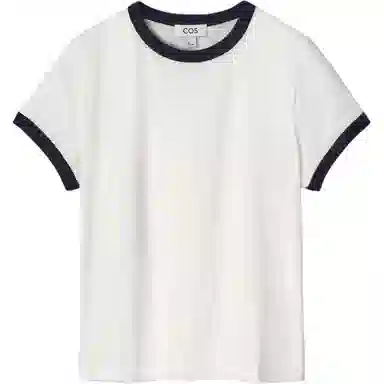 COS Colorblock Slim Crew Neck T-Shirt