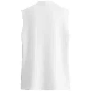 大卫贝肯 美式字母印花无袖宽松百搭背心 男女同款