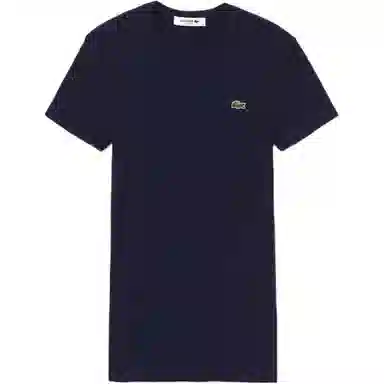 Lacoste Embroidered Crew Neck T-Shirt White