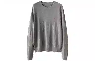 恒源祥 圆领套头纯色长袖舒适毛衣 女款