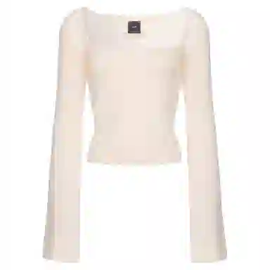 PINKO FW24 White Sweater