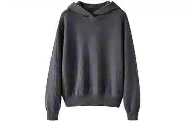 恒源祥 休闲套头外穿气质连帽毛衣 女款