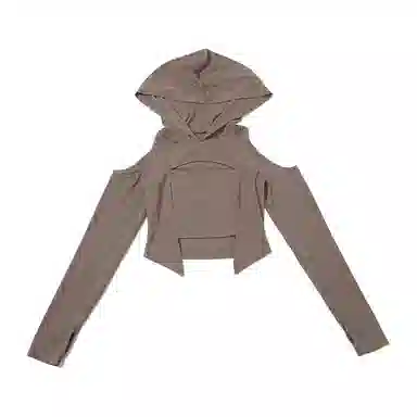 JUFU SS24 Khaki Long Sleeve Tee