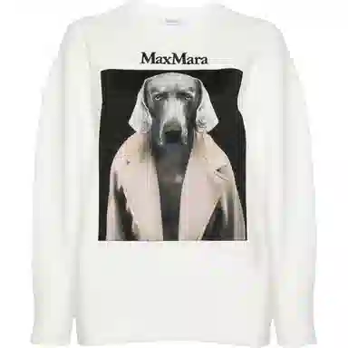 MaxMara x William Wegman Bacco Sweatshirt