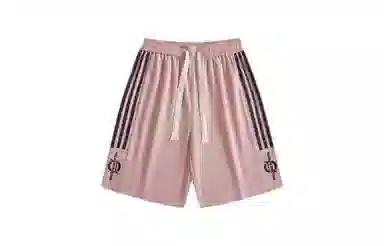 王者荣耀 标语款 美式高街插色无性别宽松舒适百搭运动日常通勤抽绳休闲短裤 男女同款