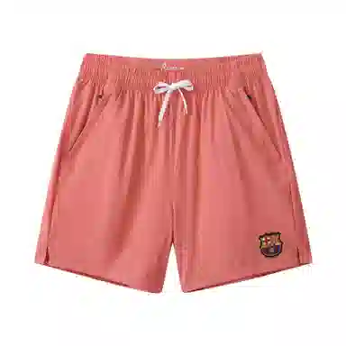 巴塞罗那足球俱乐部 吸汗透气跑步篮球健身训练宽松百搭运动五分休闲短裤 男女同款