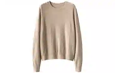 恒源祥 圆领套头纯色长袖舒适毛衣 女款